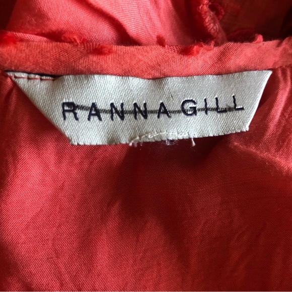 🍑ANTHROPOLOGIE x Ranna Gill Basilia embroidered tunic swiss dot shift dress🍑 - Picture 6 of 9